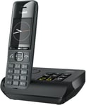 Comfort 520A-Telephone Dect Sans Fil Avec Repondeur-Design Elegant-Qualite Audio Superieure-Blocage D'Appels-Repertoire Jusqu`A 200 Contacts-Noir