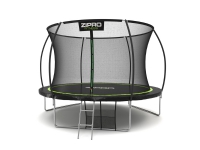 Zipro Trampoline med innernett Jump Pro 12FT 374cm + bag for sko