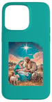 iPhone 15 Pro Max Nativity Scene with Mary, Joseph and the Child Jesus Case