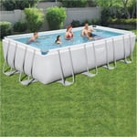 Bestway 18ft x 9ft 48in Power Steel Frame Pool Set