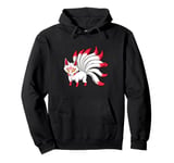 Japanese Yokai figure - Kawaii Kitsune Pullover Hoodie