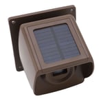 Driveway Alarm Solar Powered Infrared Long Range Outdoor Motion Sensor Detector