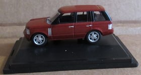 OXFORD DIECAST RANGE ROVER 3RD GENERATION ALVESTON RED 1:76 SCALE MODEL CAR