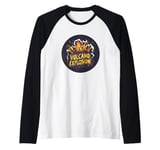 Nature’s Ultimate Force: Volcano Explosion Unleashed Raglan Baseball Tee