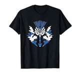 Scottish Flag & Thistle s Scots Emblem of Scotland T-Shirt