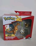 Pokémon Deluxe Action Battle 3 Figure Multi-pack Battle Ready Charizard New