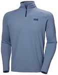 Helly Hansen Homme Sweat Intermédiaire Verglas Demi Zip, L, Océan