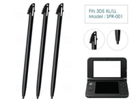 3 x Black Stylus for Nintendo 3DS XL/LL Plastic Stylus Replacement Parts Pen 