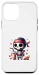 Coque pour iPhone 12 mini Cute Diet Ninja Shake Protéiné Squelette Ninja