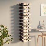 Prolenta Premium - Furniture Limited - Casier à vin mural pour 36 bouteilles Blanc