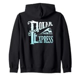 The Polar Express Stacked Zip Hoodie