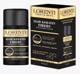 Lorenti Hair Keratin Fibers Hair Building Powder Volumizing No Clump Black 27.5g