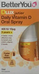 BetterYou DLux Vitamin D3 400IU Spray 15ml Junior