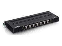 Trendnet Tc-P08c6as - Patchpanel - Veggmonterbar - Cat 6A - Stp - Rj-45 X 8 - 0,5U