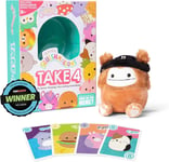 Squishmallows - Take 4 The Quick Thinking, Fast-Acting Card Game!*FREE SHIPPING*