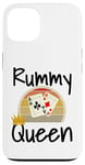 iPhone 13 Funny Rummy Queen Card Game Winner Mom Mother Grandmother Case