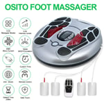 Foot Massager Leg Circulation Device EMS & TENS Relieves Neuropathy Relaxes Body