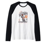 Extreme Bike Riders - Fearless On Two Wheels Raglan Baseball Tee