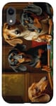 iPhone XR Dogs Playing Poker Doxies Dog Dachshund Dachshunds Case