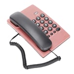 Desktop Landline Pauseable Corded Telephone With Dual Magnetic Handset For