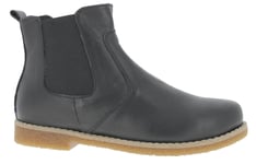 Charlotte of Sweden Zipper Chelsea Boot Black