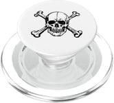 Drapeau pirate crâne audacieux et classique art pirate PopSockets PopGrip pour MagSafe