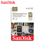 SanDisk 32GB 64GB 128GB MAX ENDURANCE MicroSDHC SDXC + SD Adapter for Dash Cam