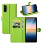 Sony Xperia 10 Iii      PU Wallet Case    [Green]