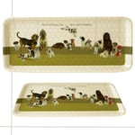 Scruffy Mutts Biscuit Club Dog Tea Tray - The Little Dog NEW