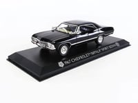 1967 Chevrolet Impala Sport Sedan Black SUPERNTURAL THEME 1:43 GREENLIGHT 86443