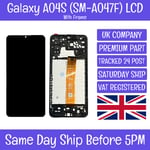 Samsung Galaxy A04S A047F Replacement LCD Display Screen Touch Digitizer + Frame