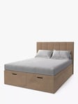 Koti Home Avon Upholstered Ottoman Storage Bed, King Size