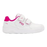 Joma Ginkana Series Sneaker, White, 10 UK Child