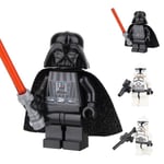 1/3 st Star Wars Byggkloss Minifigur Leksak db A*B*C 3Pcs