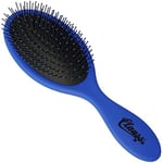 Clauss Wash & Brush Brosse à cheveux longs avec coussin d'air et poils flexibles en nylon Bleu/noir 70 g