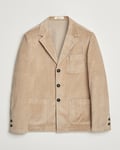 Massimo Alba Baglietto Wale Corduroy Jacket Beige