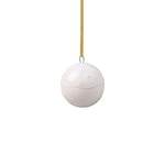 like. by Villeroy & Boch – Winter Glow ornement boule, décoration de Noël en porcelaine Premium, décoration pour le sapin