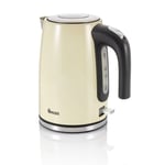 Swan Townhouse Cream 1.7L Electric Kettle Jug 2 Year guarantee Cordless Auto off