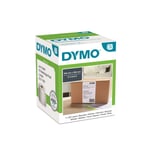 Dymo-etikett Extra stor, frakt 104 mm x 159 mm 220 / rl