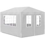 Maison Chic - Tente de réception / Tonnelle de Jardin Barnum / 3 x 4 m Blanc