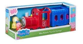 5029736061524 PROMO Peppa Pig Train with Wagon + 06152 TM TOYS Figures TM Toys