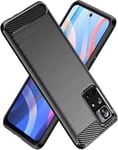 For Xiaomi Redmi Note 11T 5G Case Carbon Fibre Gel Cover Ultra Slim Shockproof