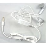 KIT OREILLETTE CORDON BLANC origine SAMSUNG Pour APPLE IPHONE 4 4G 4s 3 3G 3Gs