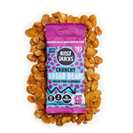 Noisy Snacks - Pulled Pork Crunchy Broad Beans, Extra Bold Flavour, Hint of Salt & Spicy, Healthy Low-Calorie Snack, High Protein and Fibre, Vegan, Gluten Free, Palm Oil Free 10 x 25g Recyclable