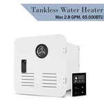 RV Tankless Water Heater 55,000 BTU Remote Controll LPG Propane DC 12V USED