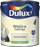 Dulux Smooth Emulsion Silk Paint - Orchid White - 2.5L - Walls and Ceiling