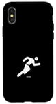 Coque pour iPhone X/XS Équipement officiel Runner Icon Designer Graphic