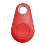 Mini traqueur GPS intelligent pour animaux de compagnie,Bluetooth 4.0,étiquette d'alarme anti-perte,sans fil,sac pour enfant,portefeuille,localisateur de clé,accessoires de mode - Type Rouge