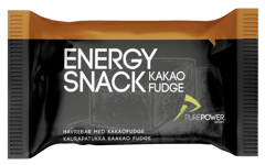 PurePower Energibar 60g, Kakao og fudge