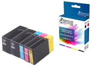 PREMIUM CARTOUCHE - 5 Cartouche compatible pour CANON PGI 1500XL Noir (x2) + Cyan + Magenta + Jaune Canon Maxify MB 2000 Series MB 2050 MB 2100 Serie